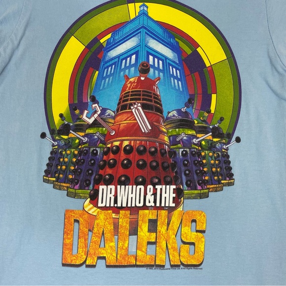 Dr. Who & The Daleks Men’s Tee Shirt - Picture 2 of 4